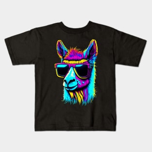 Shady Llama Kids T-Shirt